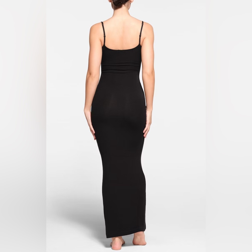 🖤 SKIMS Soft Lounge Long Slip Dress – Onyx – Size XL – NWT - Picture 3 of 4